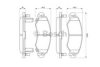 BOSCH 0 986 424 549 Brake Pad Set, disc brake
